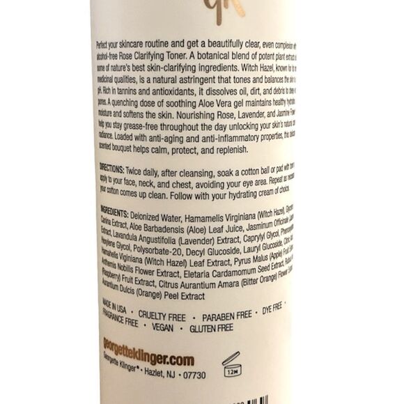 Georgette Klinger Rose Clarifying Toner - Picture 3 of 3